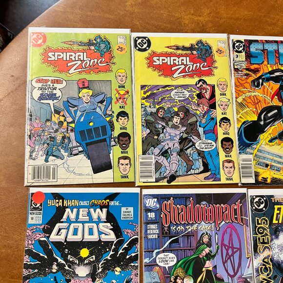 Lot of 15 Dc Comics - Spiral Zone (1988), Steel, The Trials of Shazam, The Shade - Picture 7 of 8